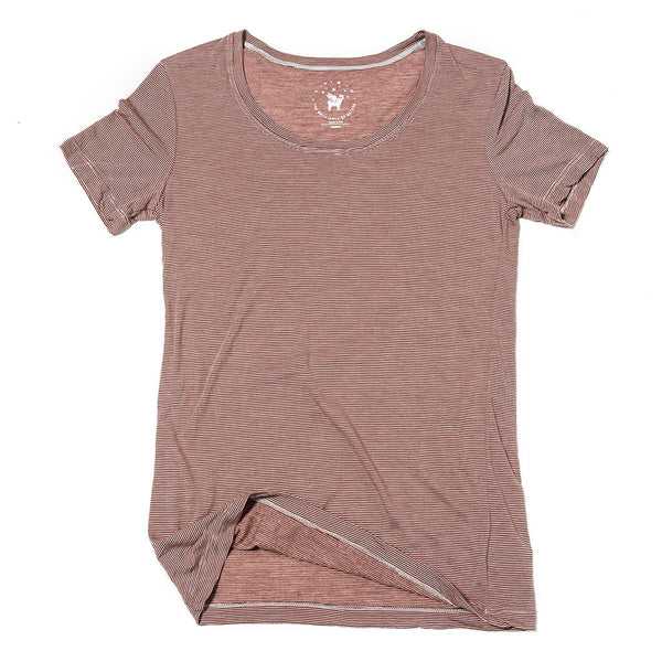 Women's Castaway Tee--Bayfield Stripe